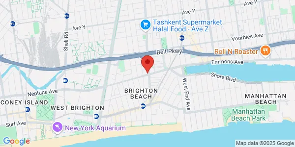 Map of 3044 Coney Island Ave Brooklyn, NY 11235