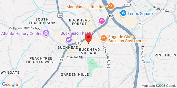 Map of 3125 E Shadowlawn Ave NE Atlanta, GA 30305