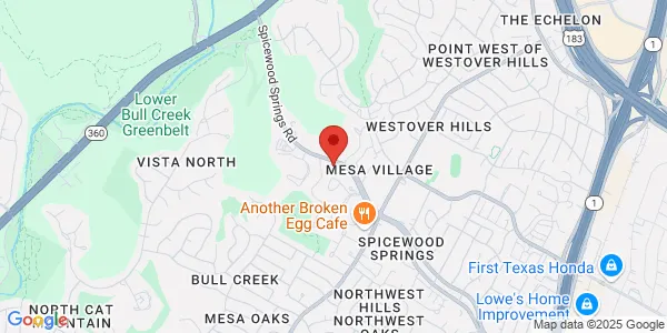 Map of 4601 Spicewood Springs Rd Bldg II, Ste 100 Austin, TX 78759