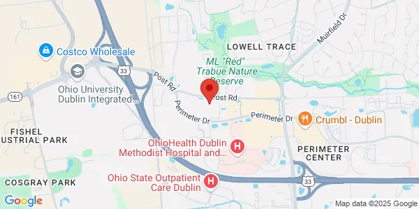 Map of 6790 Perimeter Dr Ste 200 Dublin, OH 43016