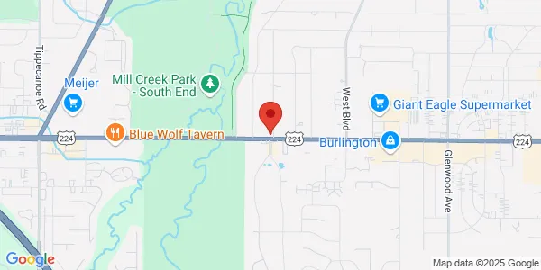 Map of 910 Boardman Canfield Rd Boardman, OH 44512