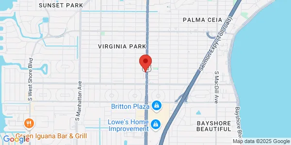 Map of 3345 S Dale Mabry Hwy Tampa, FL 33629