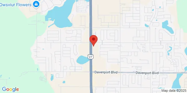 Map of 2235 N Blvd W Davenport, FL 33837