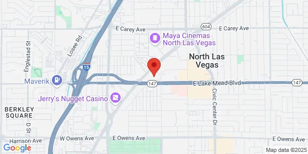 Map of 2048 N Las Vegas Blvd North Las Vegas, NV 89030