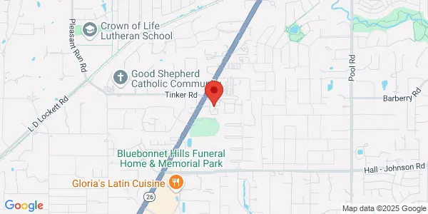 Map of 6213 Colleyville Blvd Ste 100 Colleyville, TX 76034
