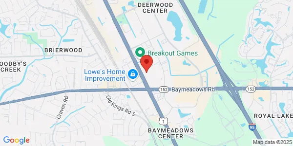 Map of 8081 Phillips Hwy Ste 17 Jacksonville, FL 32207