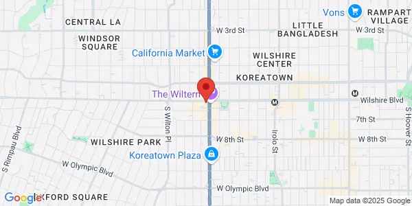 Map of 3800 Wilshire Blvd Ste 110 DE Los Angeles, CA 90010