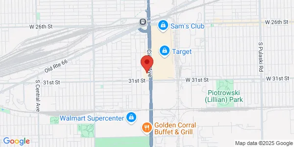 Map of 3040 S Cicero Ave Cicero, IL 60804