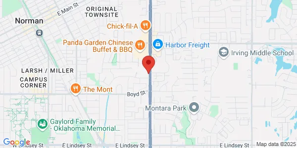 Map of 334 12th Ave SE Ste 110 Norman, OK 73071