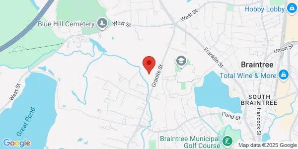 Map of 759 Graite St Braintree, MA 02184
