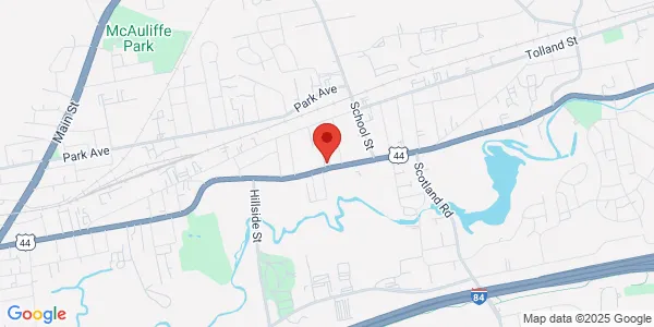 Map of 580 Burnside Ave East Hartford, CT 06108