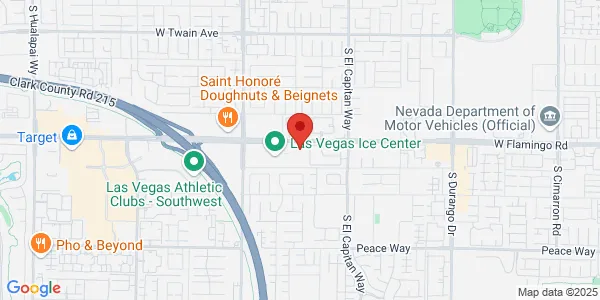 Map of 9187 W Flamingo Rd Ste 110 Spring Valley, NV 89147