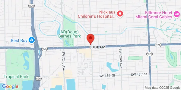 Map of 3970 SW 67th Ave Miami, FL 33155
