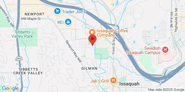 Map of 330 NW Holly St Issaquah, WA 98027
