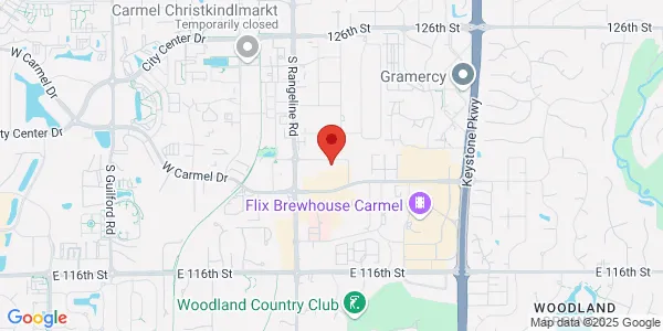 Map of 75 Executive Dr Ste A Carmel, IN 46032