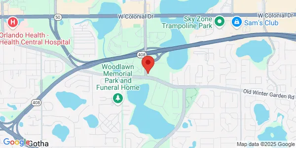 Map of 98 Terra Mango Lp Ste 12 Orlando, FL 32835