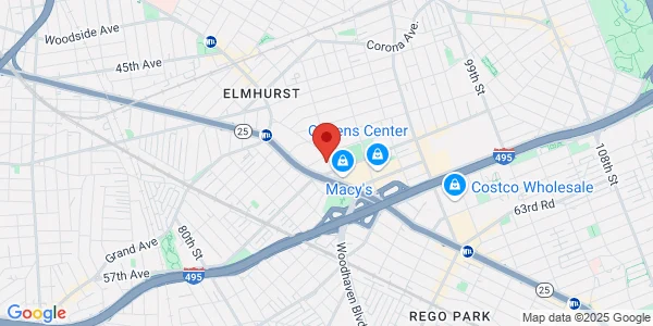Map of 89-40 56th Ave Elmhurst, NY 11373