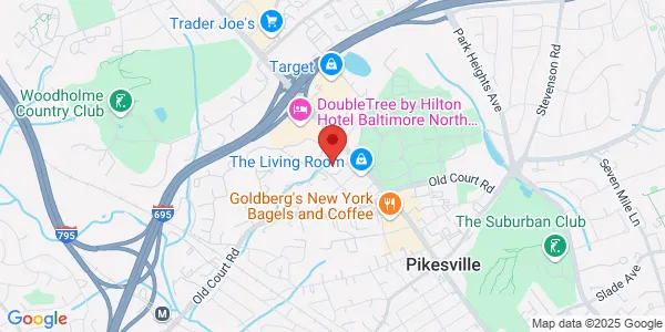 Map of 1700 Reisterstown Rd Ste 112 Baltimore, MD 21208