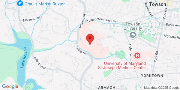 Map of 6701 N Charles St Ste 3103 Towson, MD 21204