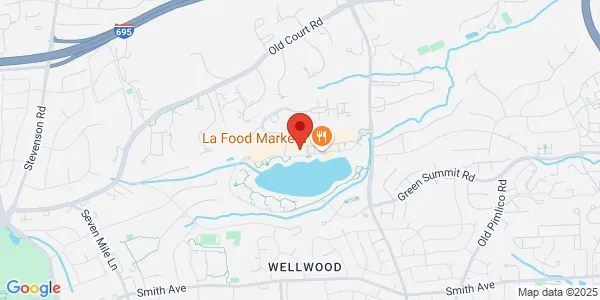 Map of 2700 Quarry Lake Dr Baltimore, MD 21209