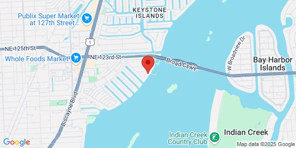 Map of 11950 N Bayshore Dr Ste 12 North Miami, FL 33181