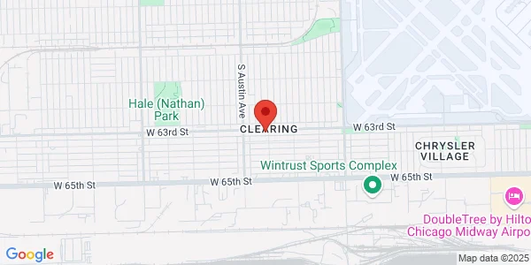 Map of 5907 W 63rd St Chicago, IL 60638