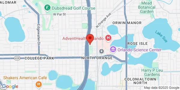 Map of 265 E Rollins St Ste 100 Center Innovation Tower Orlando, FL 32804