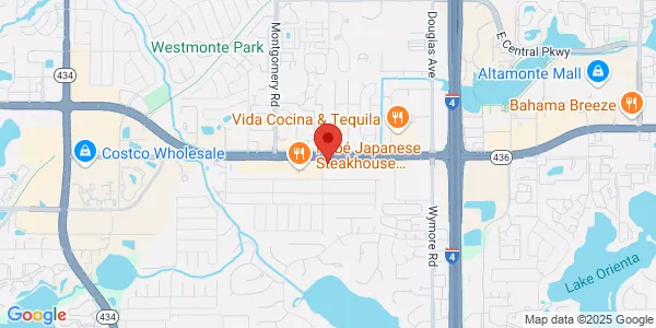 Map of 440 Florida 436 Altamonte Springs, FL 32714
