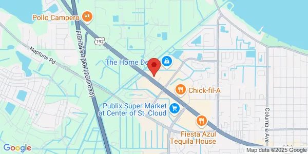 Map of 4660 13th St Saint Cloud, FL 34769