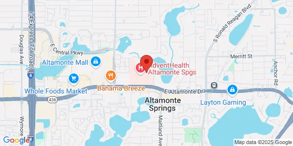 Map of 661 East Altamonte Dr Ste 130 Altamonte Springs, FL 32701