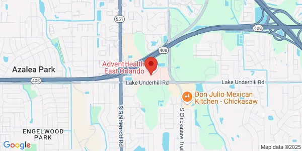 Map of 7975 Lake Underhill Rd Suite 200 Orlando, FL 32822