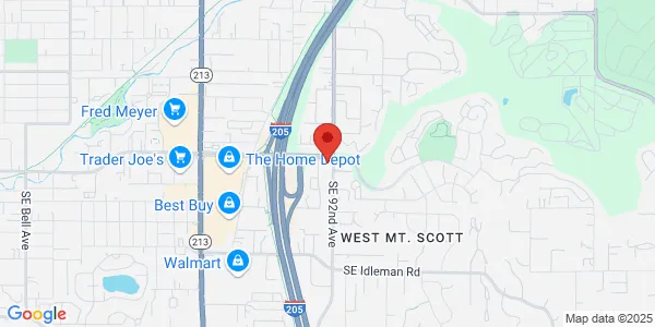 Map of 9200 SE 91st Ave Ste 220 Happy Valley, OR 97086
