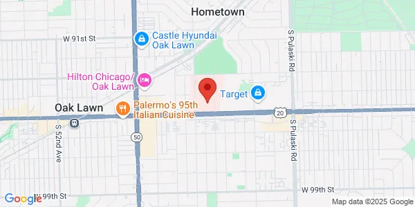 Map of 4440 95th St Oak Lawn, IL 60453