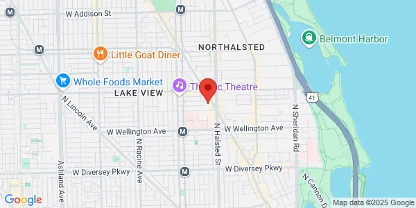 Map of 3134 N Clark St Chicago, IL 60657