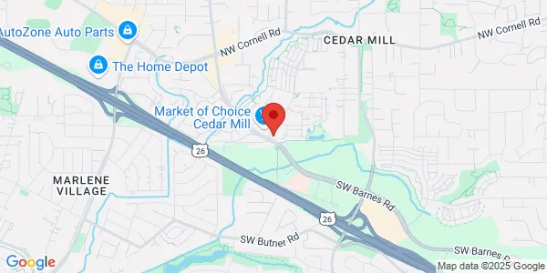 Map of 11786 NW Cedar Falls Dr Ste 120 Portland, OR 97229