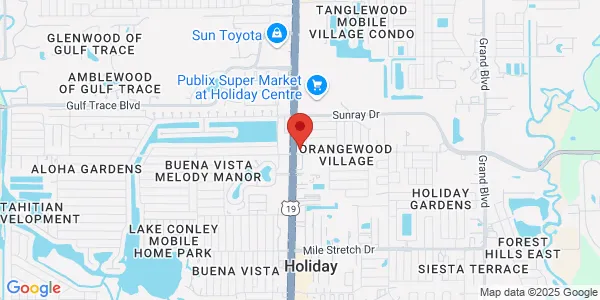 Map of 2506 US Hwy 19 Holiday, FL 34691