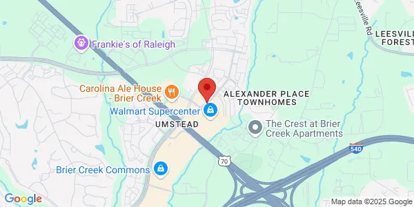 Map of 130 Alexander Promenade Pi Ste 130 Raleigh, NC 27617
