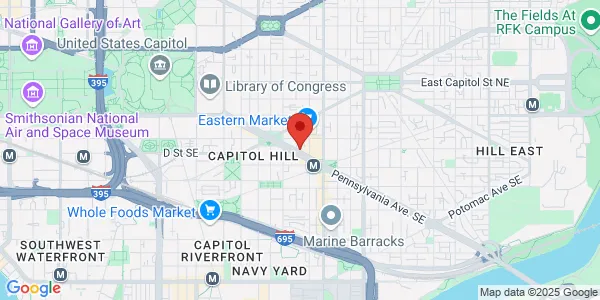 Map of 650 Pennsylvania Ave SE Ste 380 Washington, DC 20003