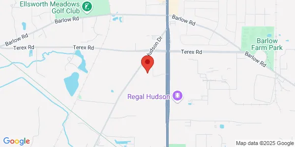 Map of 5655 Hudson Dr Ste 100 Hudson, OH 44236