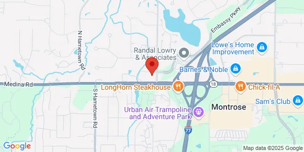Map of 4125 Medina Rd Akron, OH 44333