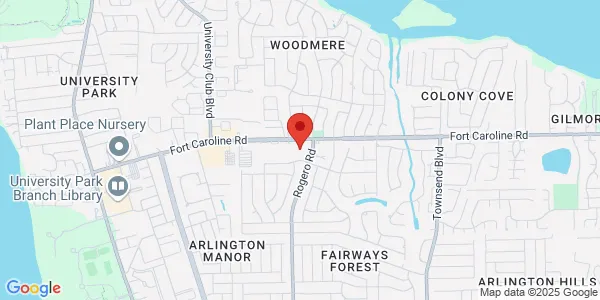 Map of 6500 Ft Caroline Rd ste B Jacksonville, FL 32277