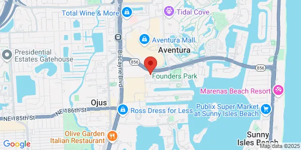 Map of 2999 NE 191st St Ste 103 Miami, FL 33180