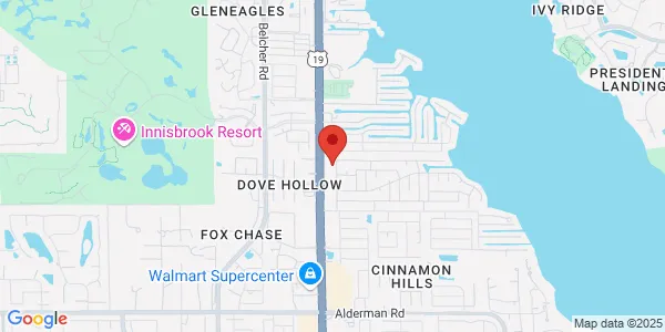 Map of 36463 US Hwy 19 N Palm Harbor, FL 34684