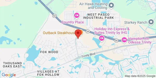 Map of 2144 Duck Slough Blvd Ste 102 Trinity, FL 34655