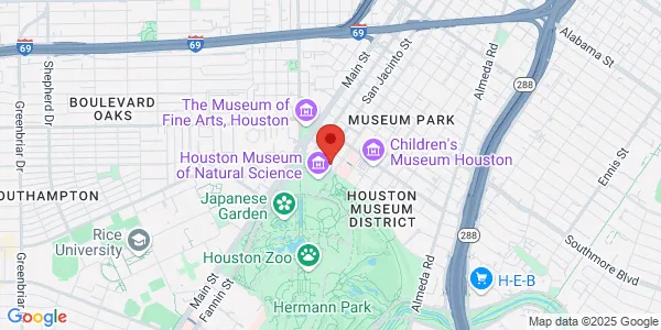 Map of 1213 Hermann Dr Ste 255 Houston, TX 77004