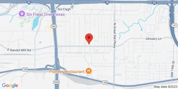 Map of 3029 E Randol Mill Rd Arlington, TX 76011