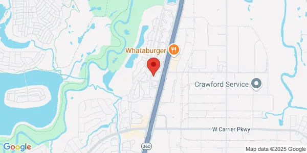 Map of 1414 Post N Paddock St Grand Prairie, TX 75050