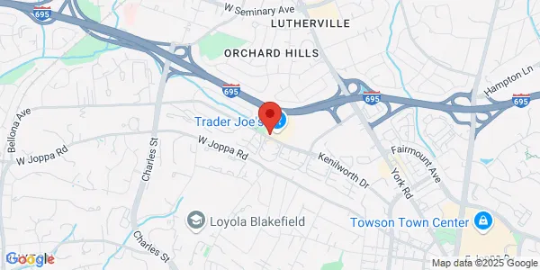 Map of 900 Kenilworth Dr Towson, MD 21204