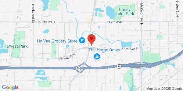 Map of 2480 White Bear Ave Ste 104 Maplewood, MN 55109
