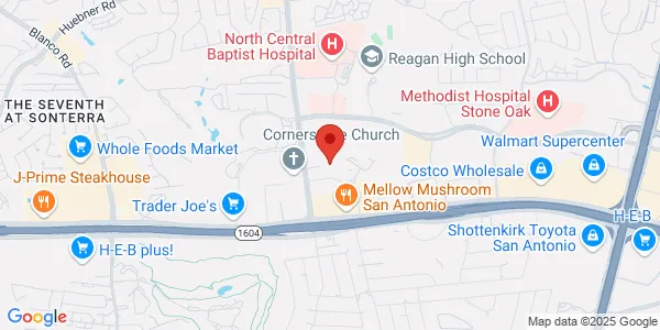 Map of 115 Gallery Cir Ste 101 San Antonio, TX 78258